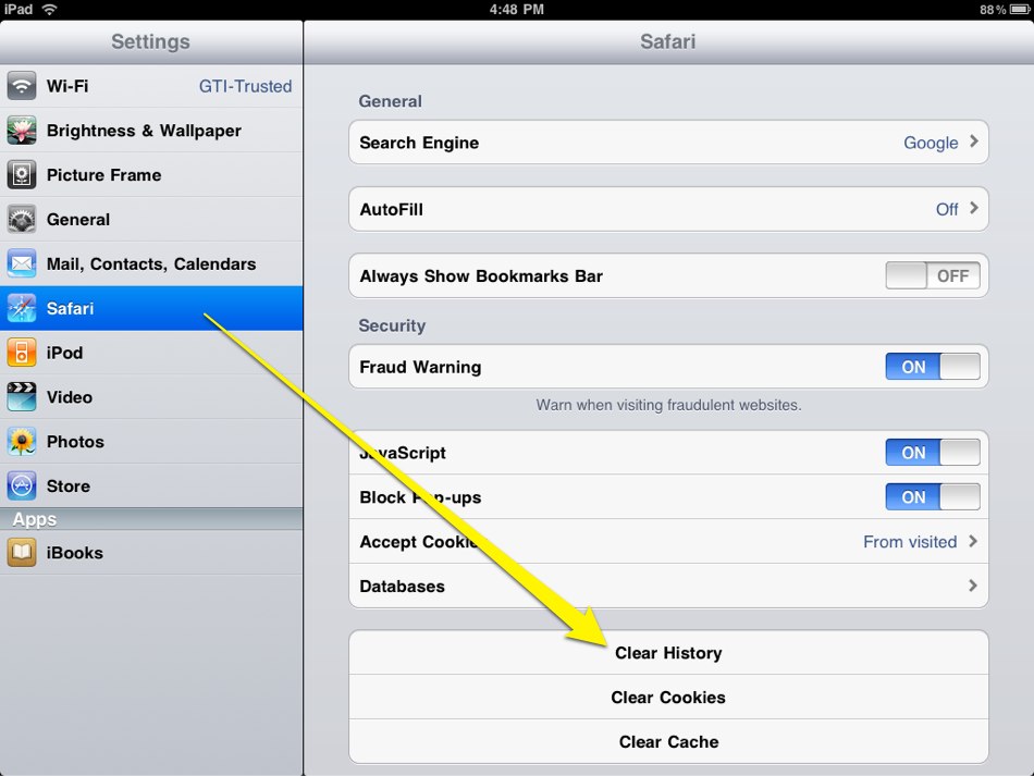 Clear Cache on Your iPhone or iPad