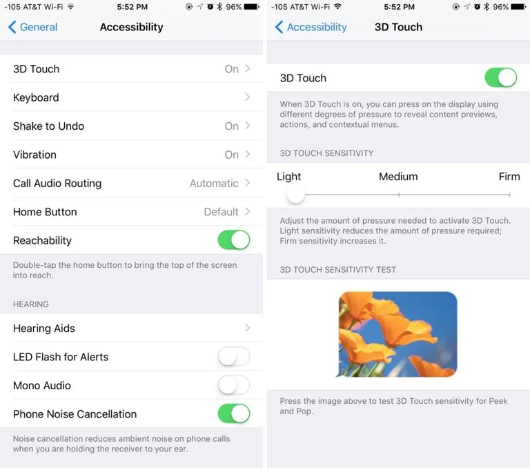 How to Activate Force Touch on iPhone 6s