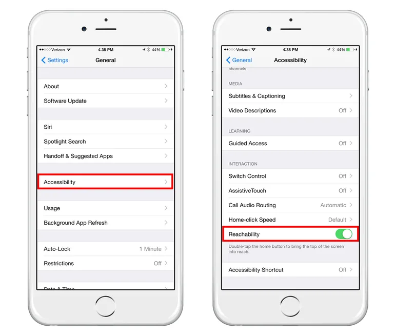 How to Bring the Screen Down on iPhone 6s