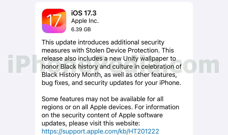 Apple Announces Exciting Features with iOS 17.3