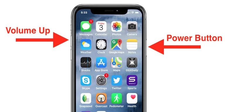 How to Take a Screenshot on iPhone XS Max