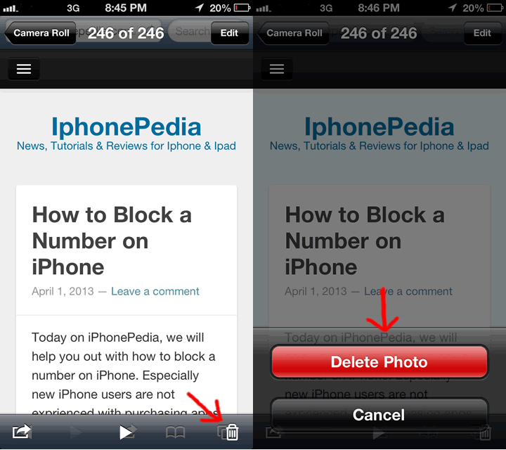 how-to-delete-a-photo-on-iphone