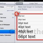 How to Increase Font Size On iPad